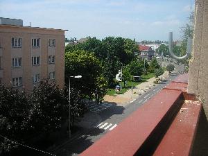 pohled z balkónu